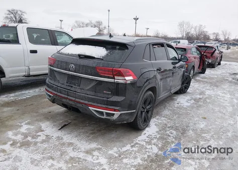 2020 Volkswagen Atlas Cross Sport 3.6L V6 Se W/Technology/3.6L V6 Se W/Technology R-Line z USA, uszkodzony, nr VIN 1V26E2CA5LC228346